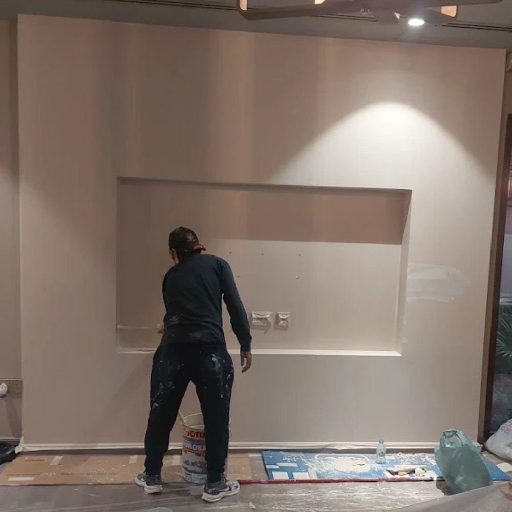 Hotel interior painting project UAE