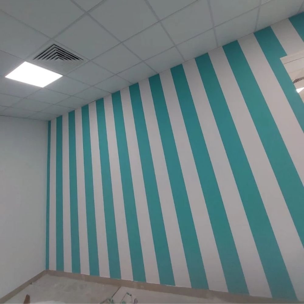 Interior wall painting project in Dubai