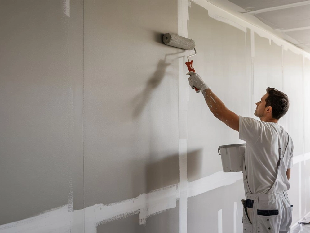 Professional showroom painting services UAE