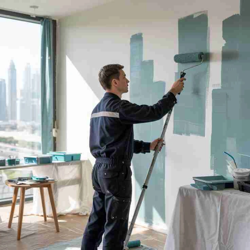 Apartment Studio Painting Services in Dubai