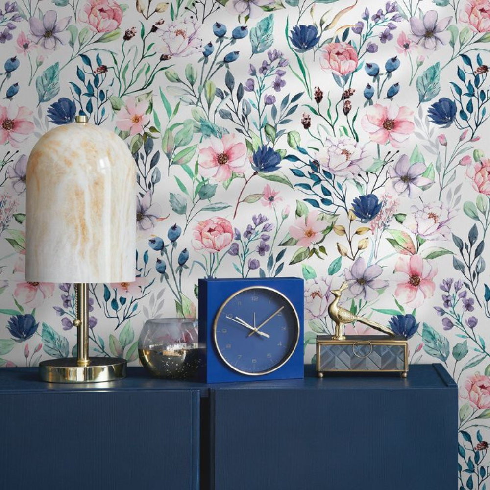 floral wallpaper for home
