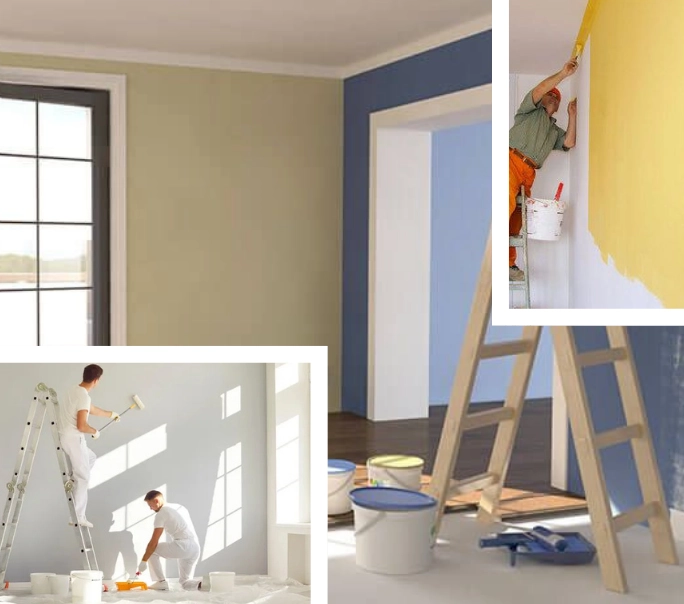 bedroom wall painting