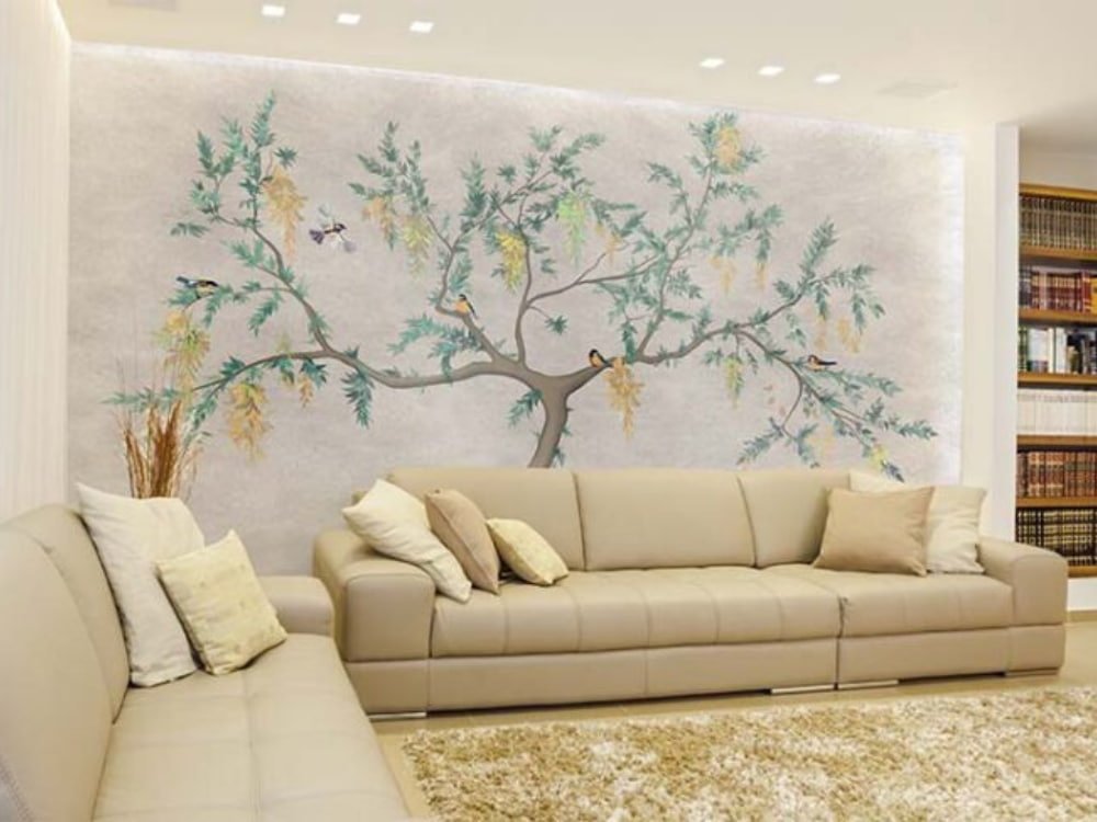 Durable vinyl wallpaper