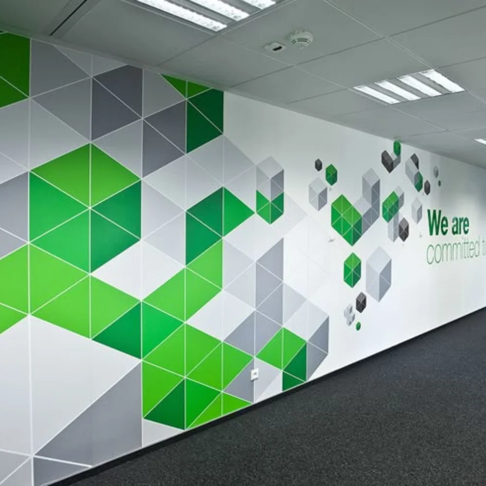 commercial office wallpaper Dubai