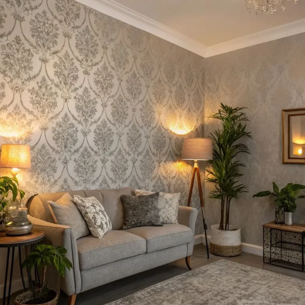 living room wallpaper near me