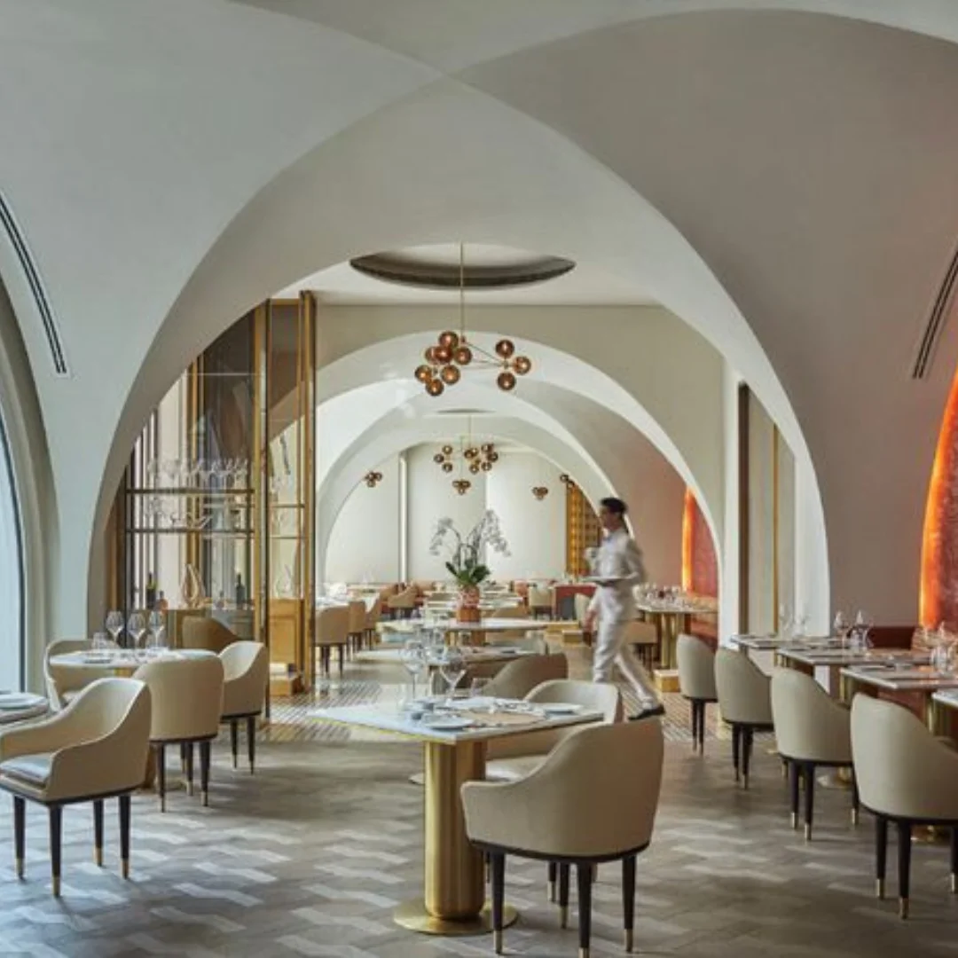 restaurant interior wall painting Dubai