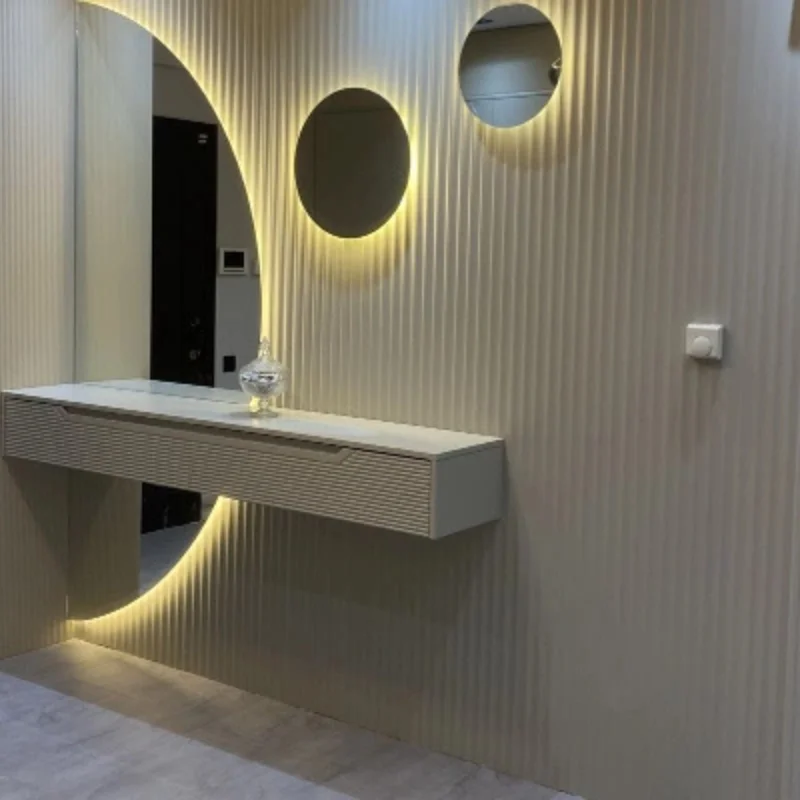 Living room wall cladding