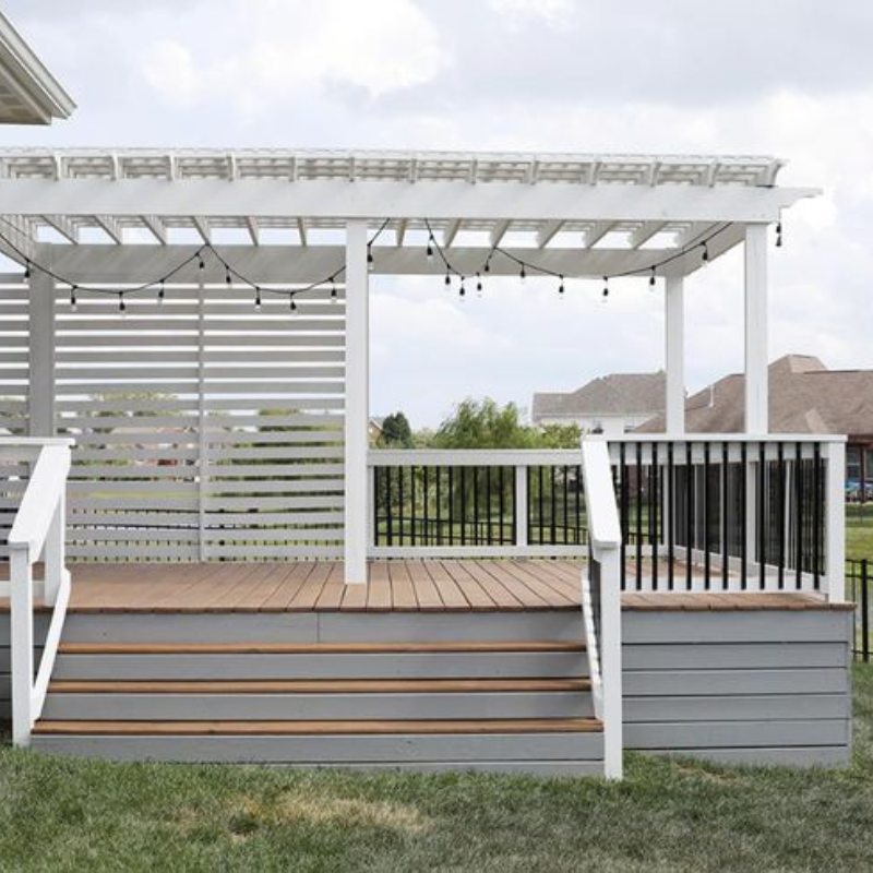 Wooden Pergola Skirting