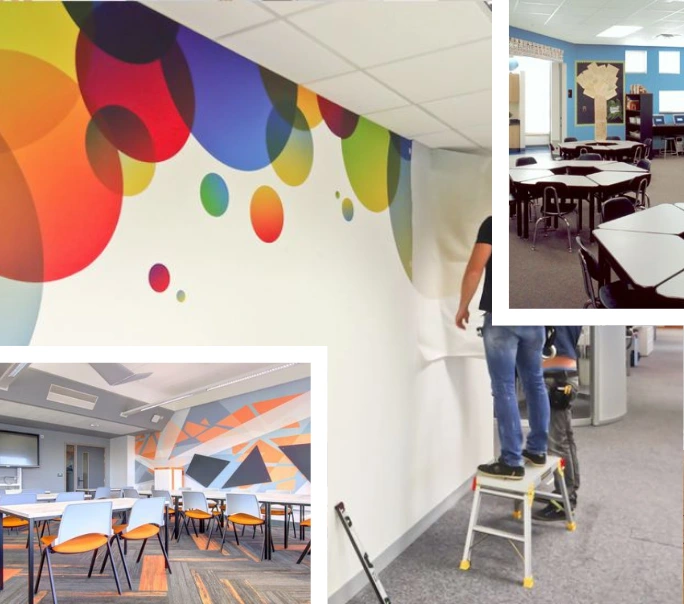 school wall painting dubai