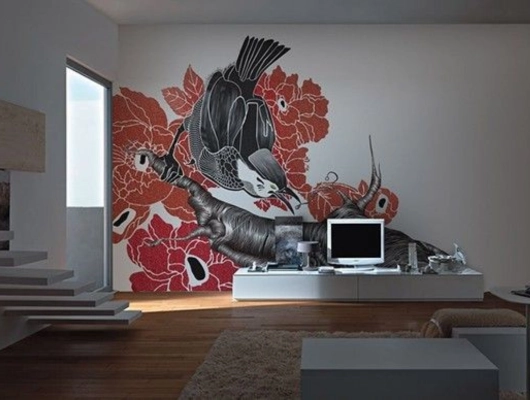 studio wall painting
