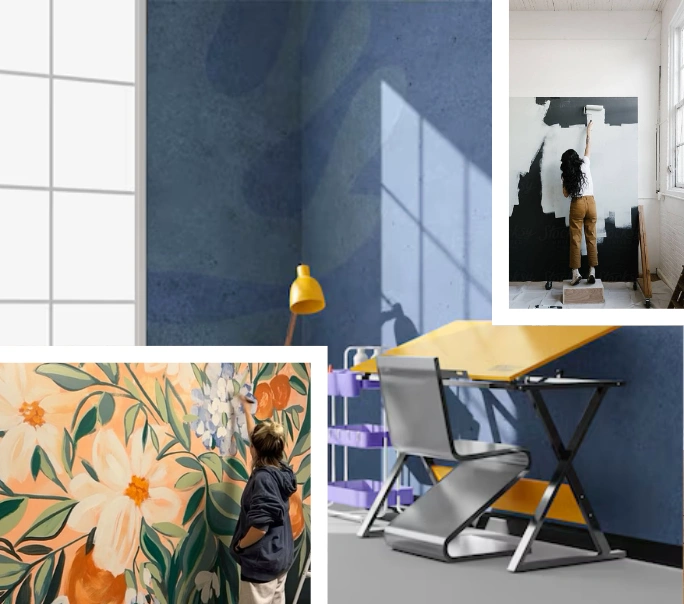 studio painting services in Dubai