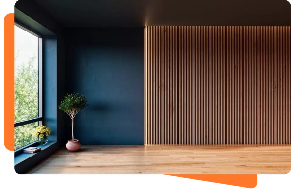 wood wall paneling